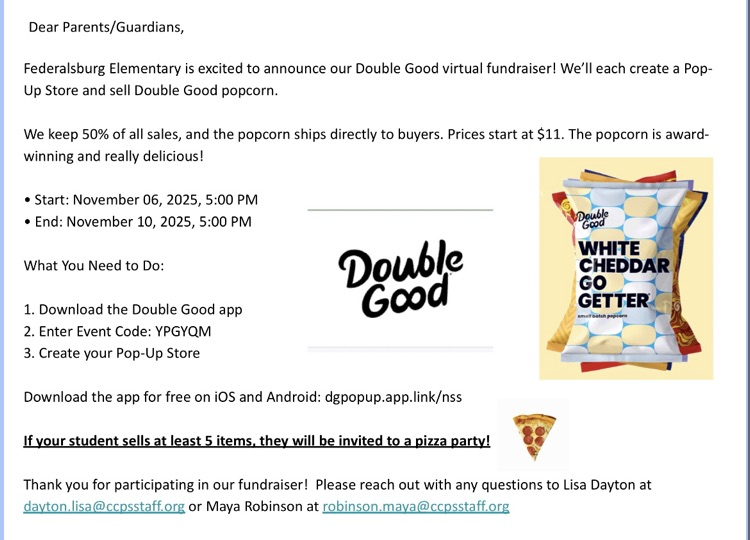 Double good fundraiser