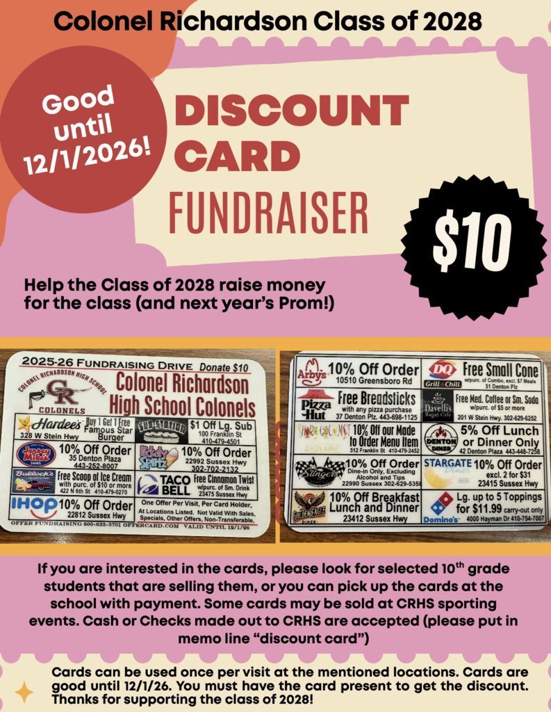 Discount Card Fundraiser