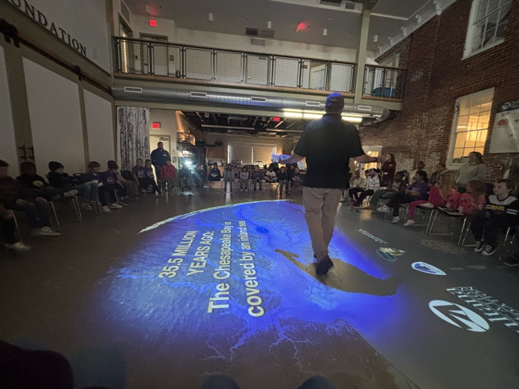 students and presenter 