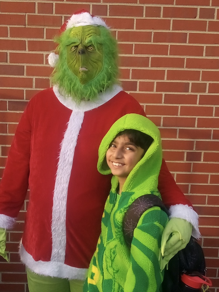 Grinch & child