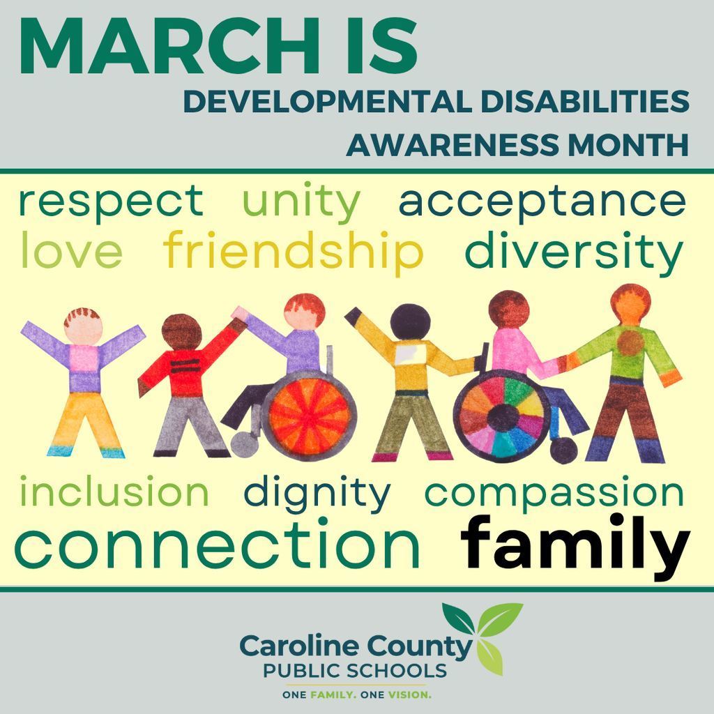 Developmental Disabilities Awareness Month