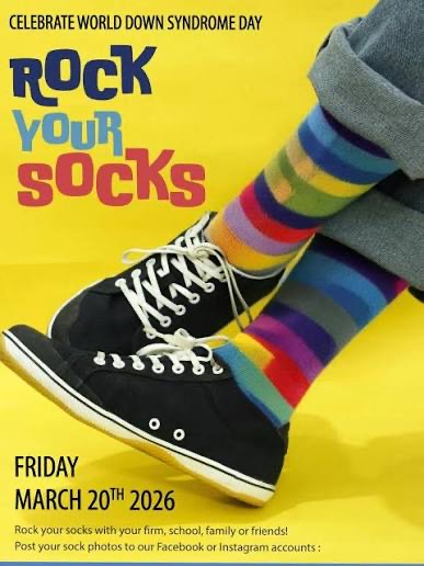 rock your socks day flyer