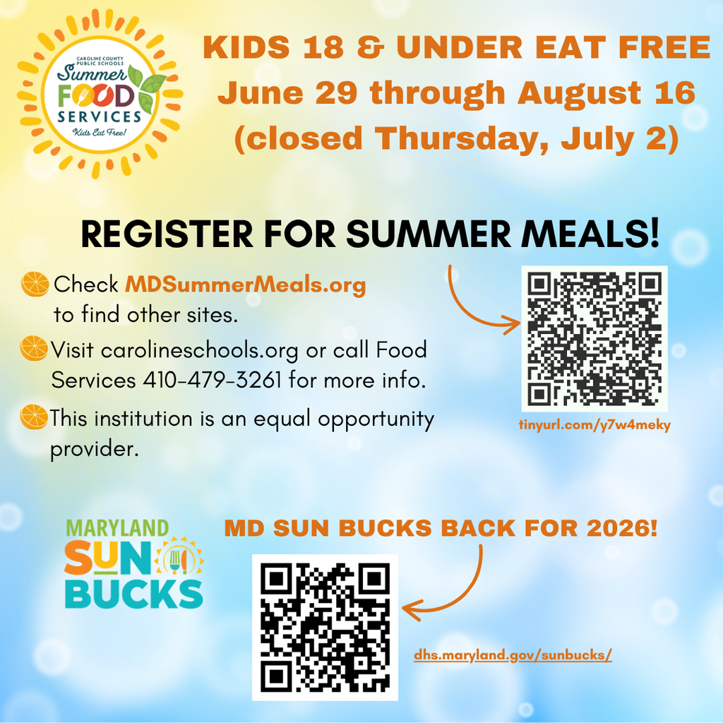 Summer Meals details