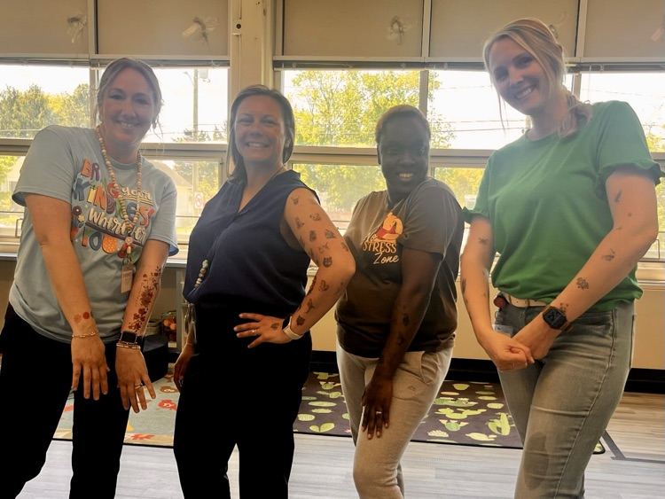 teachers w fake tattoos