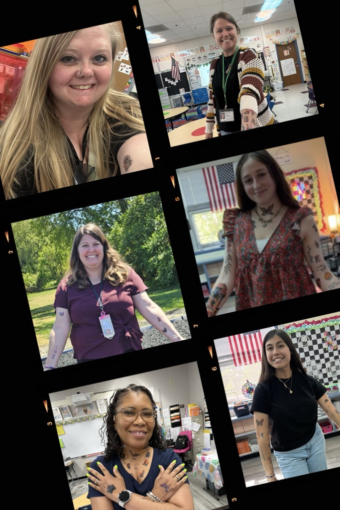 teachers with fake  tattoos 