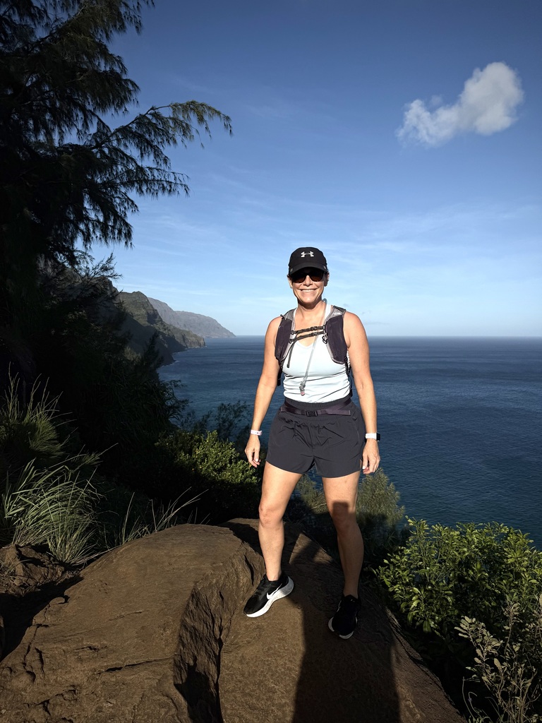 person hiking