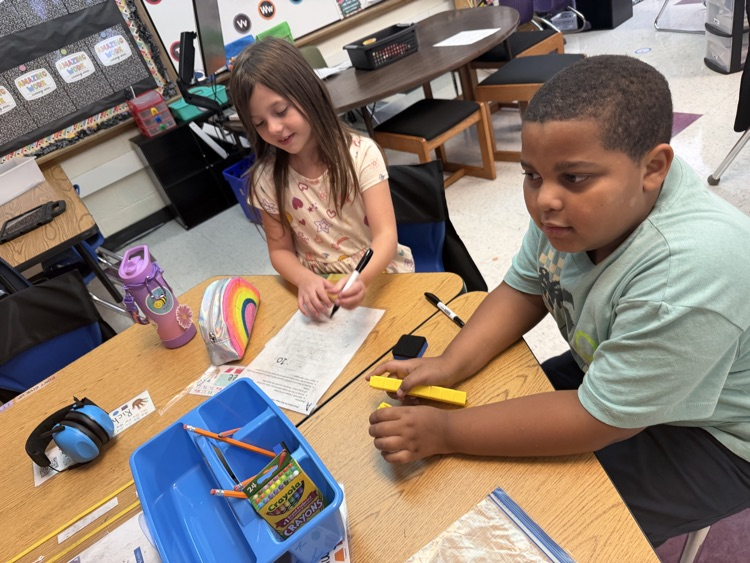 students at work 