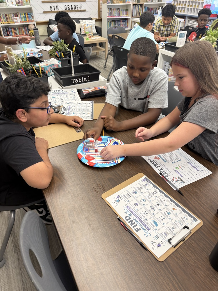 students at work 