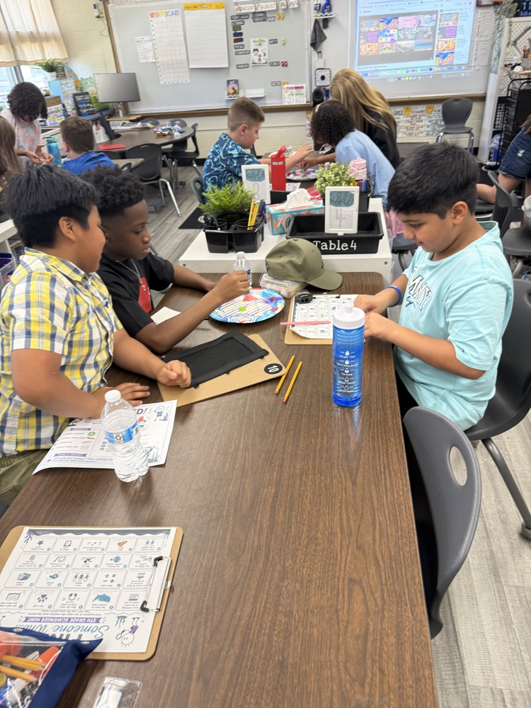 students at work 