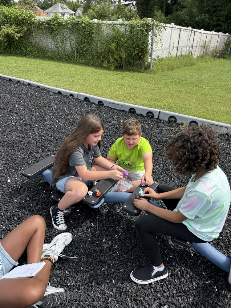 students at work 