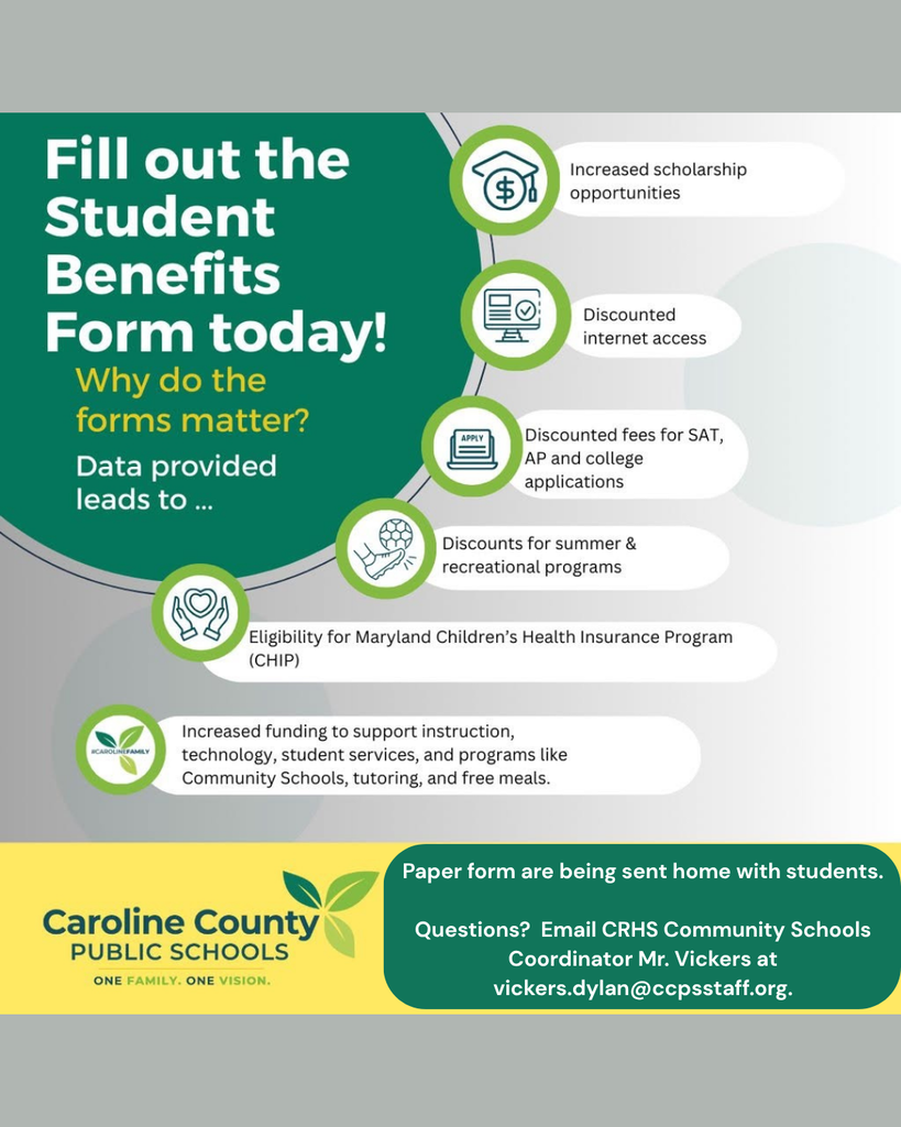 Student Benefits Form