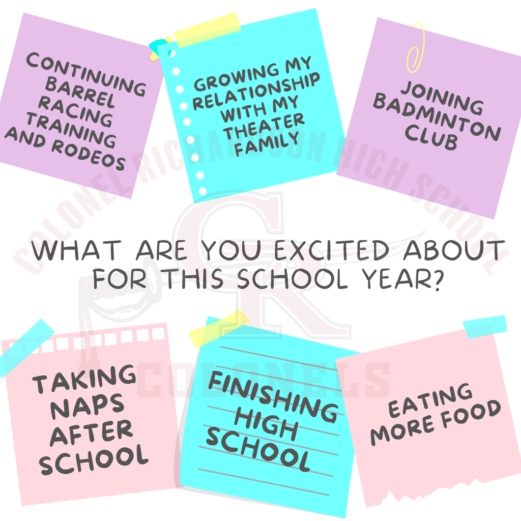 Excited for this School Year