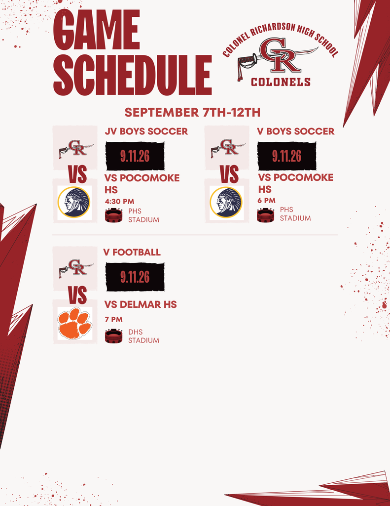 CRHS Athletic Events