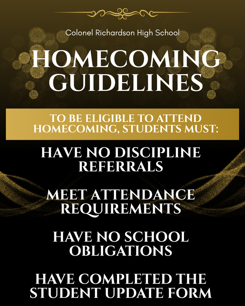 Homecoming Guidelines