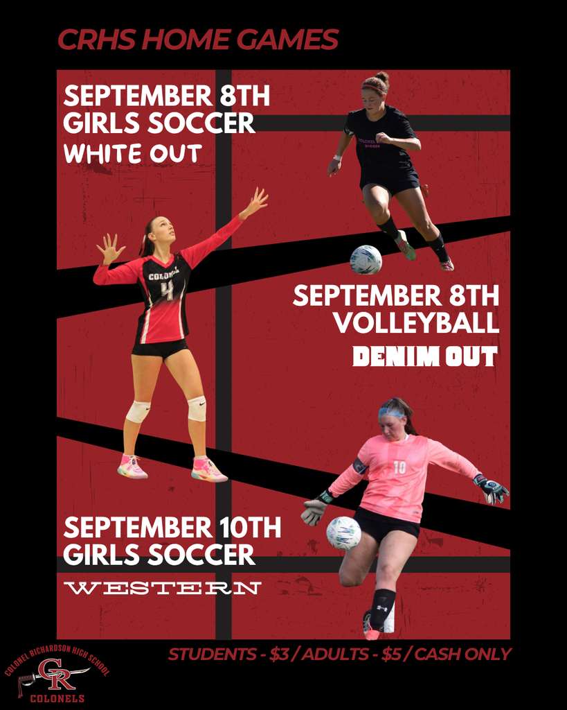CRHS Home Games