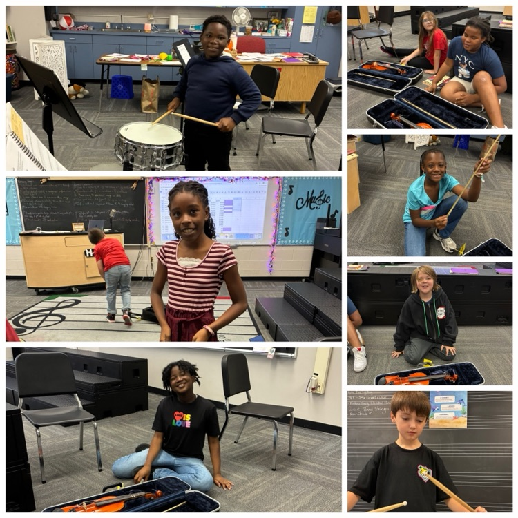band & strings students