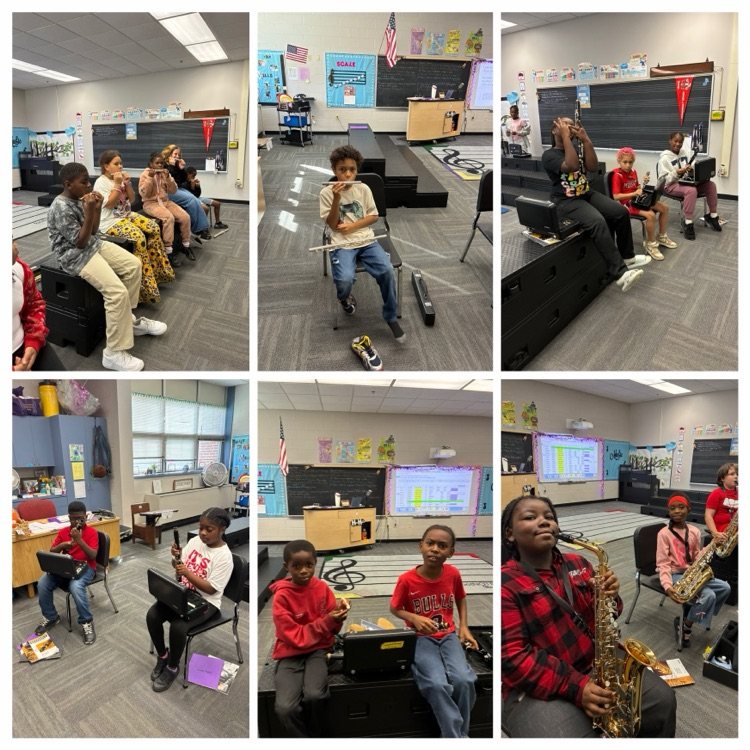 band & strings students 