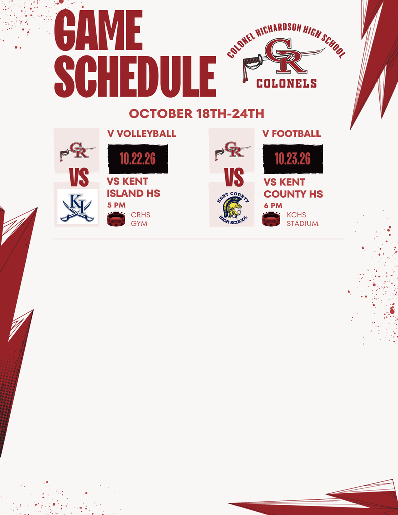 CRHS Athletic Events