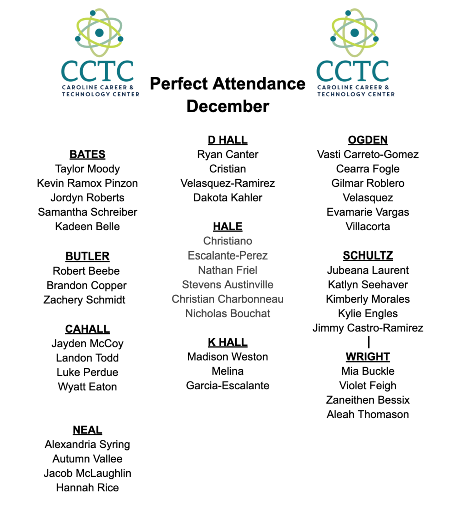 perfect attendance