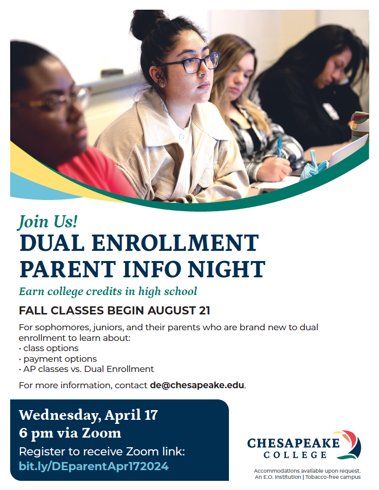 Dual Enrollment Parent Info Night