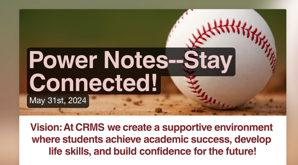 Power Notes May 31st