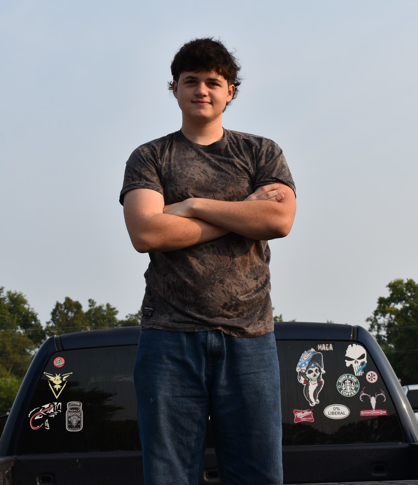 Senior Brayden Harmon