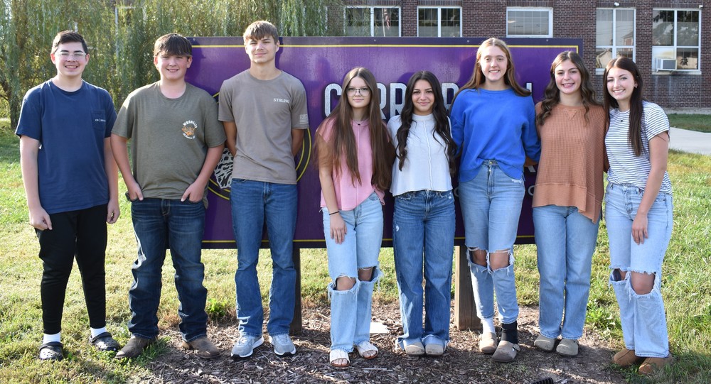 CMSF High School Purple Pride Award Winners for October 2025