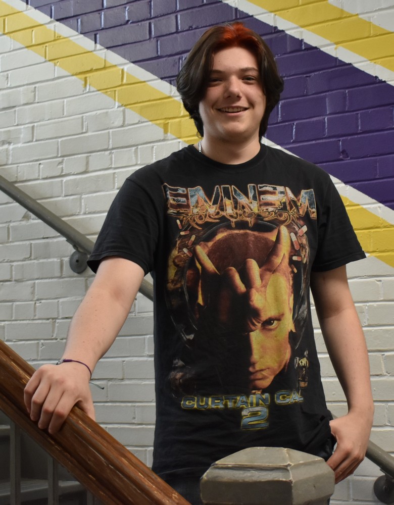 Senior Jayden Finkle