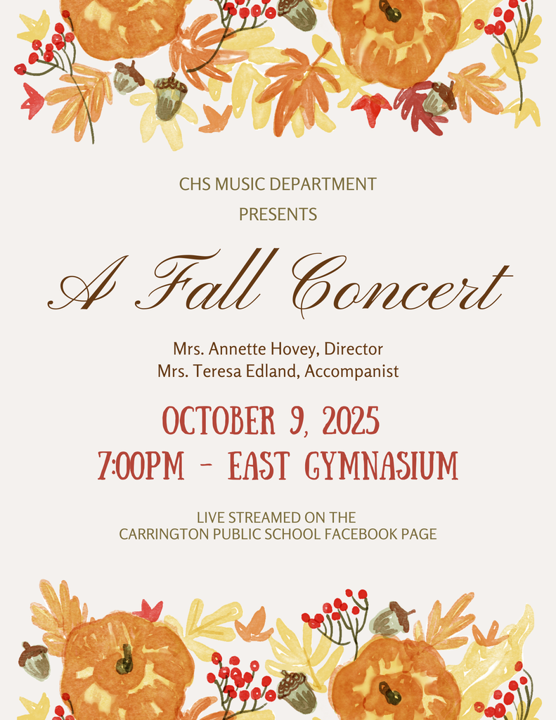 CHS Fall Concert 2025