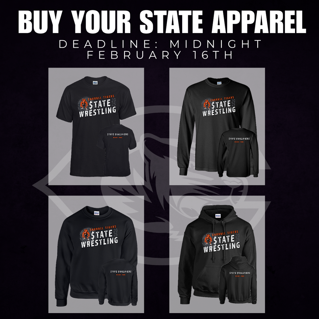 State Wrestling Shirts
