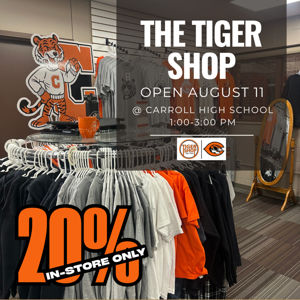 Tiger Shop Open