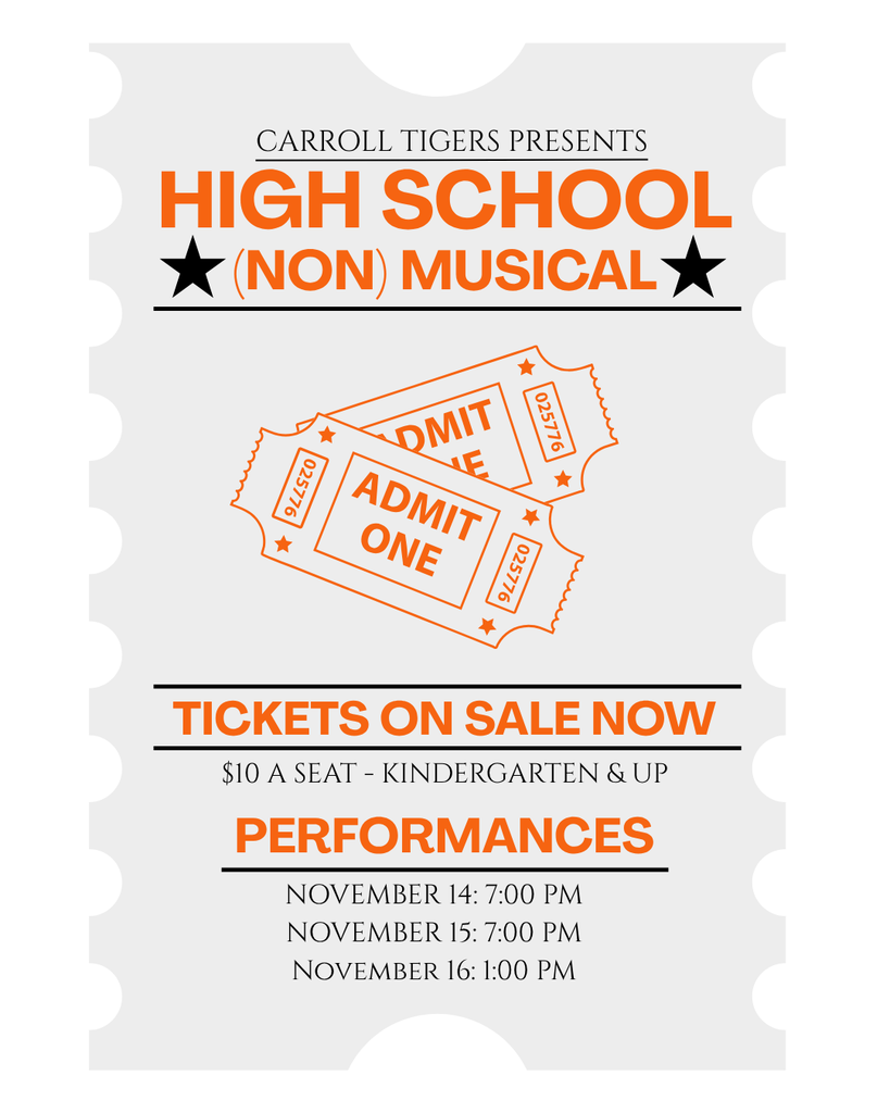 Fall Play Tickets on Sale