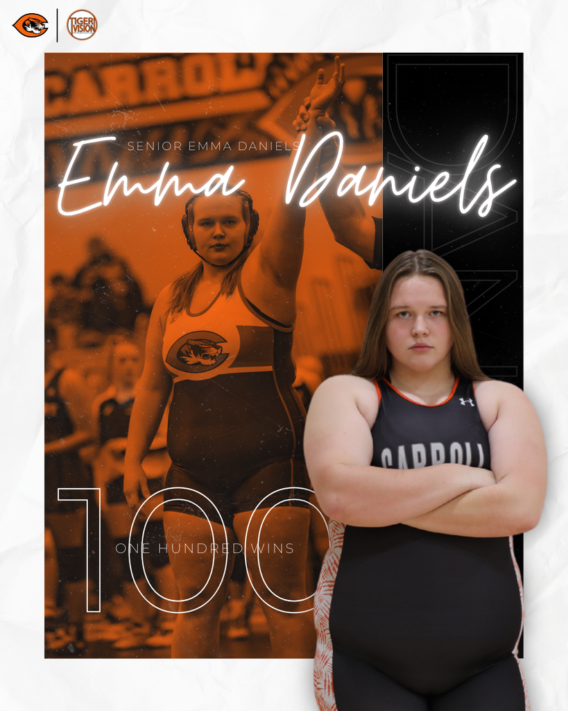 Emma Daniels 100 wins