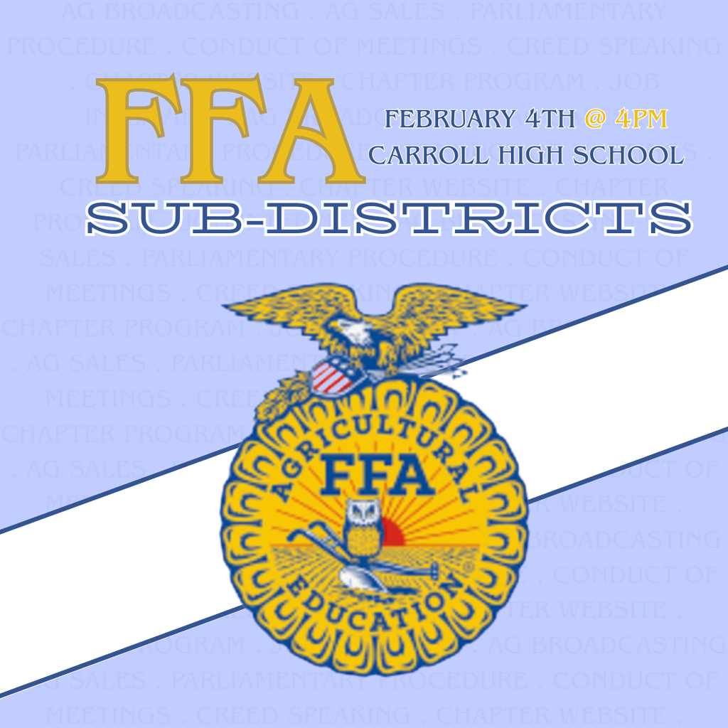 FFA Subdistricts