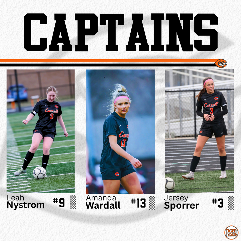 Girls Soccer Captains