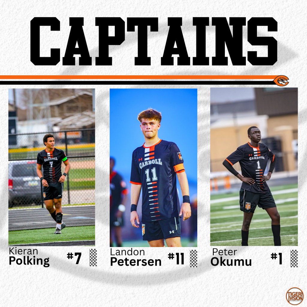 Boys Soccer Captains