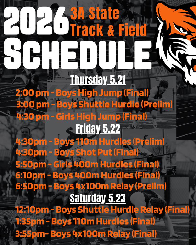 state track schedule