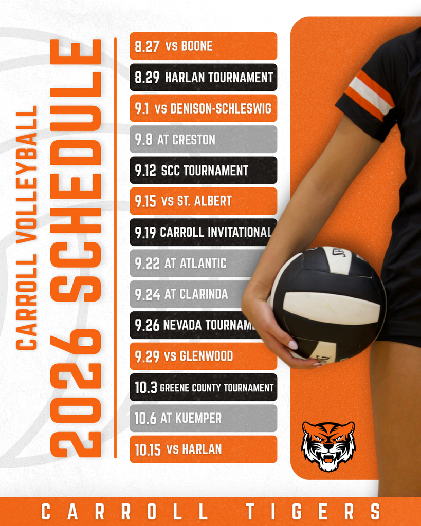 CHS Volleyball Schedule