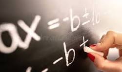 algebra on a chalkboard
