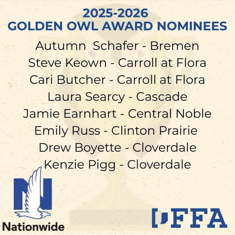 Golden Owl Nominations