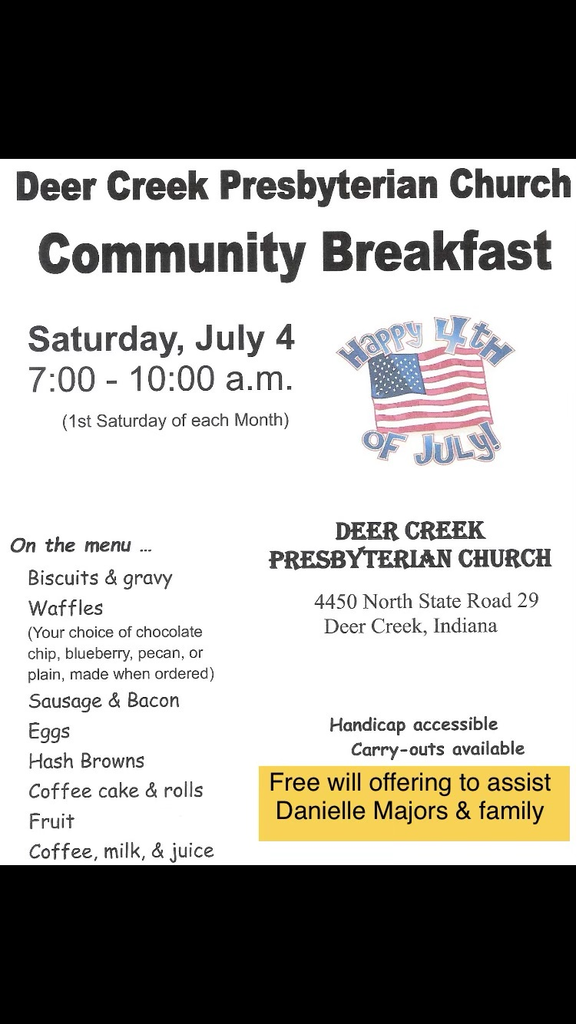 Deer Creek Community Breakfast
