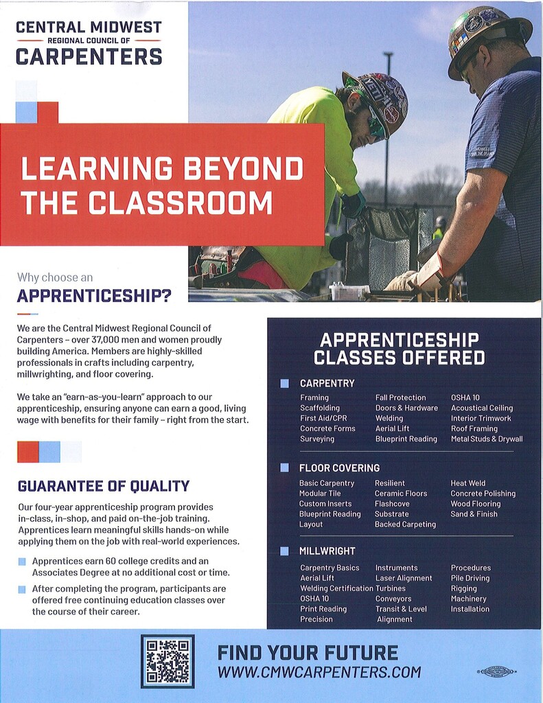 Apprenticeship Classes 2026