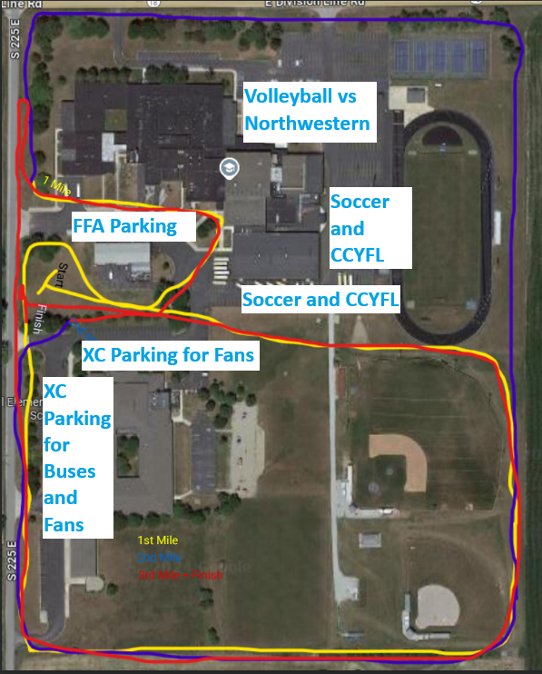 Event Parking and XC Course