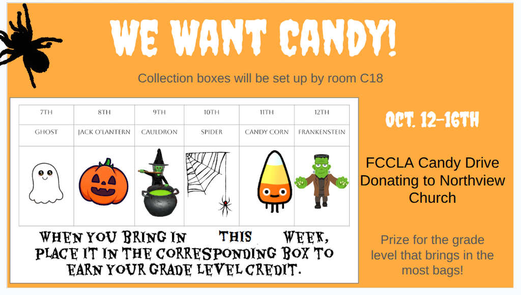 FCCLA Candy Drive