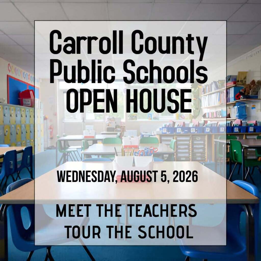 Picture of Classroom reminding of Open House on August 5th
