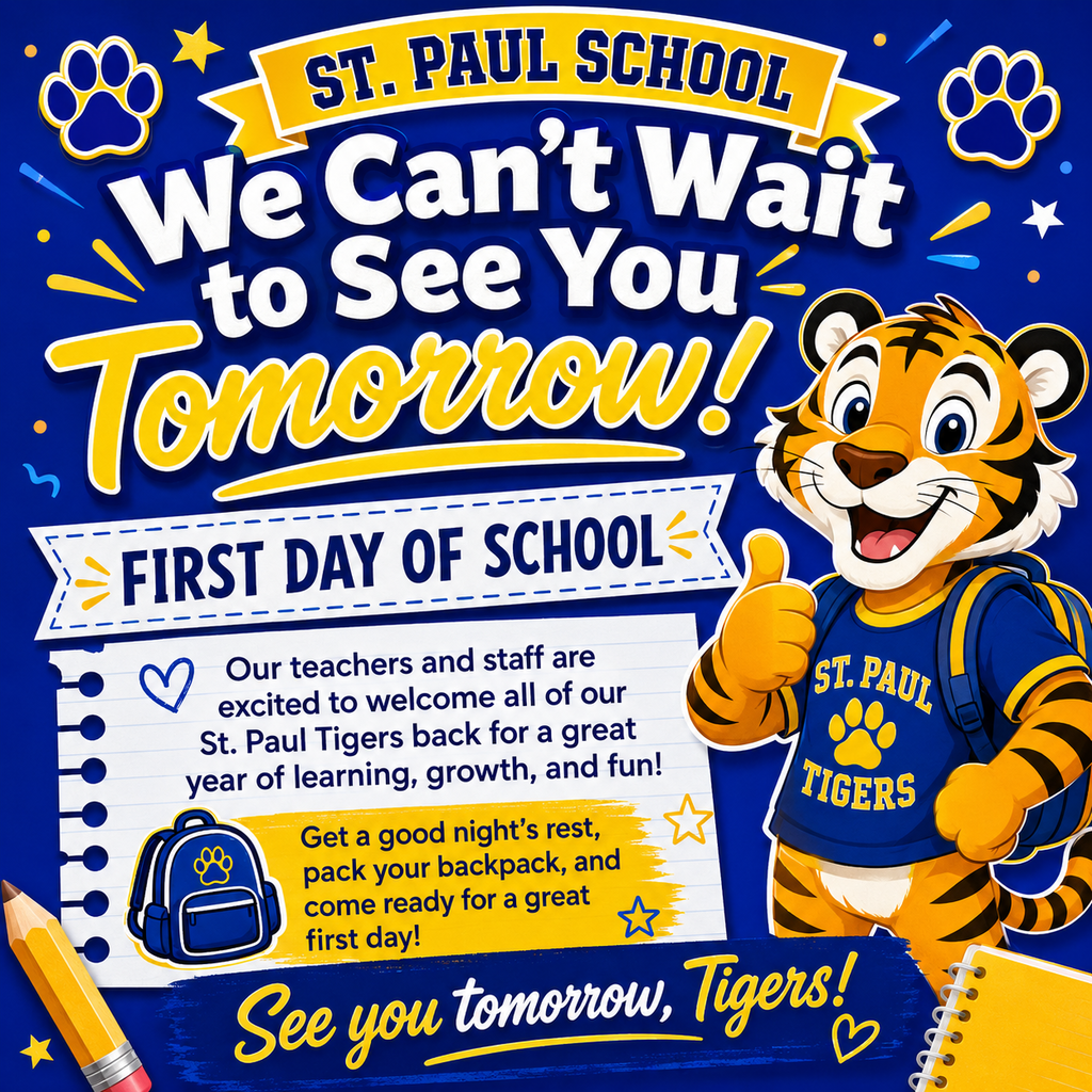 Welcome back for the first day of school image