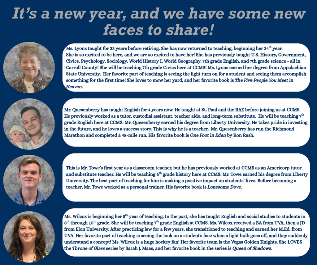 New Teacher Welcome