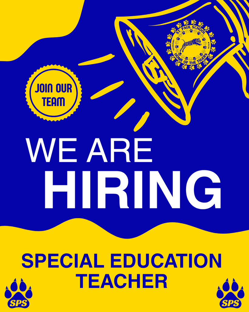 Job Posting for Special Education Teacher