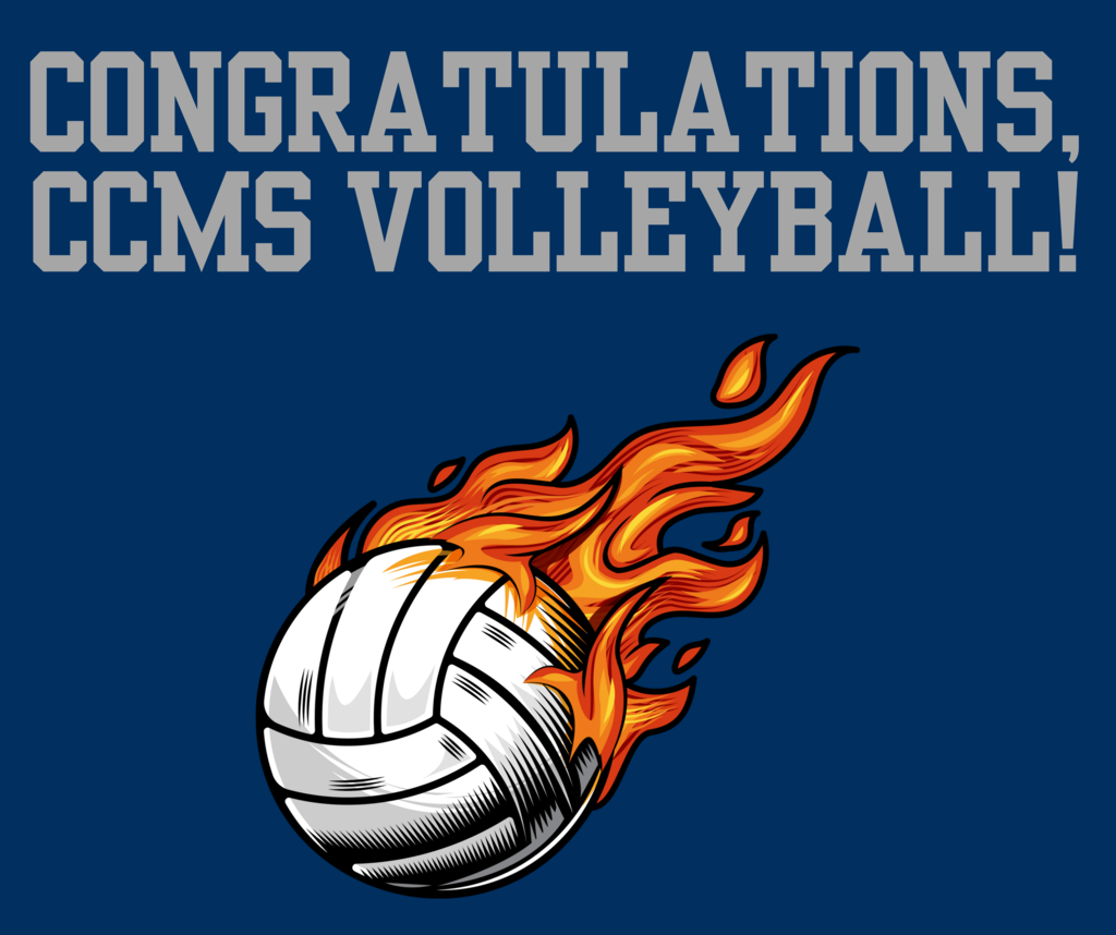 Volleyball with flames 