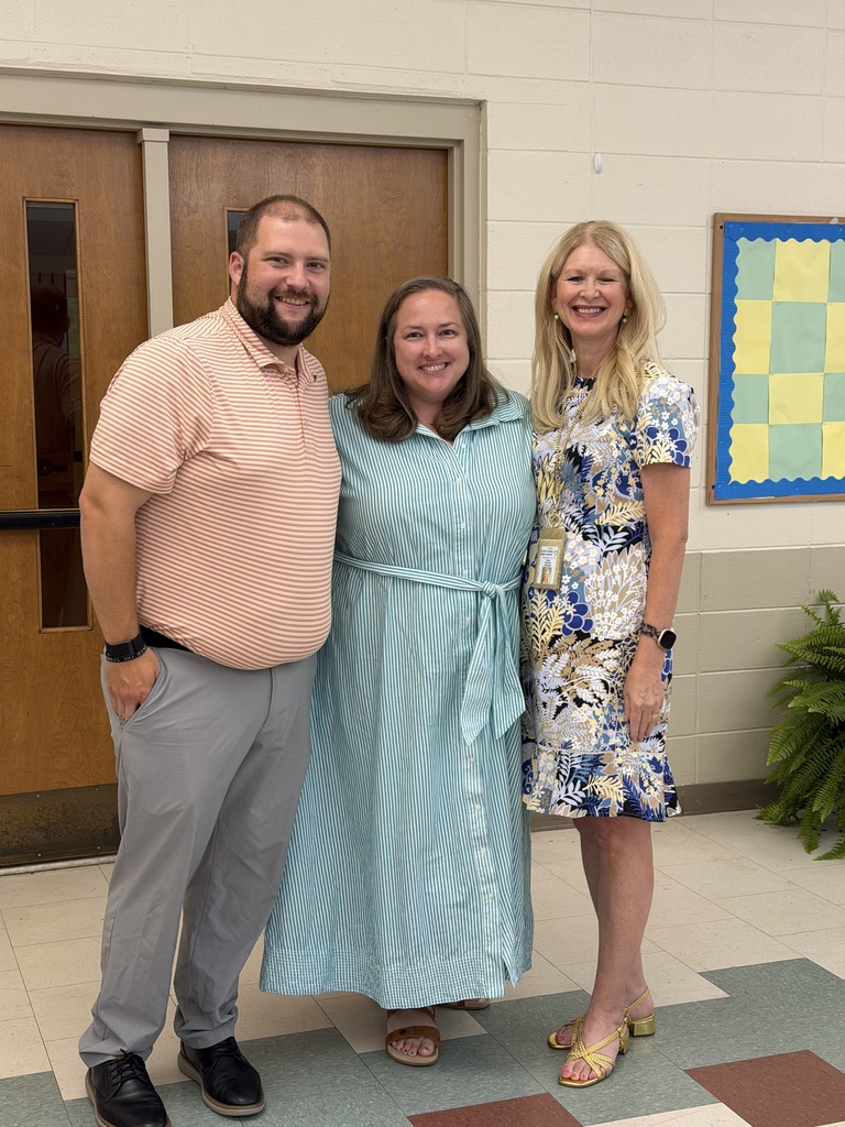 Ms Lynette Thomas- Teacher of the year with Mrs. Burnette & Dr. Mullins